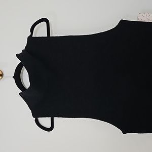 *FREE PEOPLE* Ottoman Tunic SM sleeveless BLACK